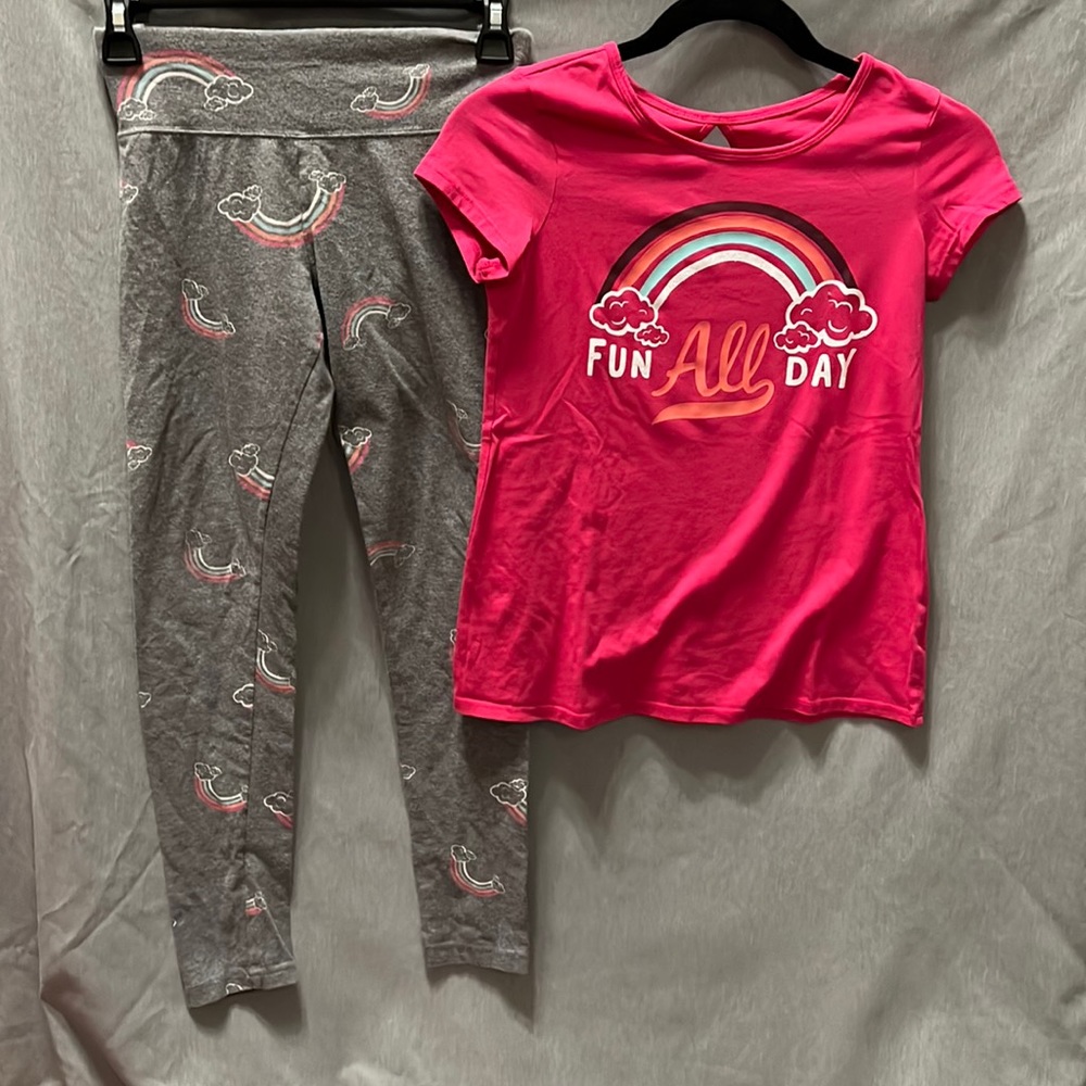 Justice 2 piece outfit. Size 12